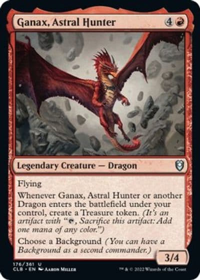 Ganax Astral Hunter Commander Legends: Battle for Baldur's Gate Magic card