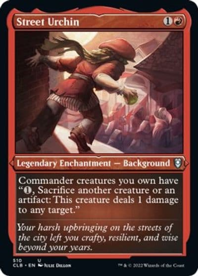 Street Urchin Foil Etched Commander Legends: Battle for Baldur's Gate Magic card
