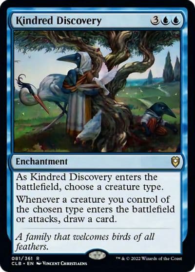 Kindred Discovery Commander Legends: Battle for Baldur's Gate Magic card