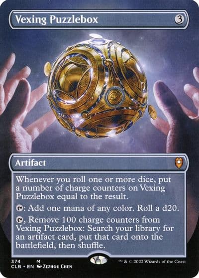 Vexing Puzzlebox Borderless Commander Legends: Battle for Baldur's Gate Magic card