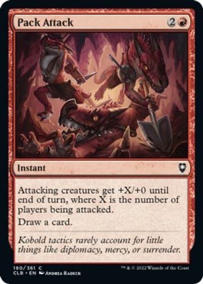 Pack Attack Commander Legends: Battle for Baldur's Gate Magic card