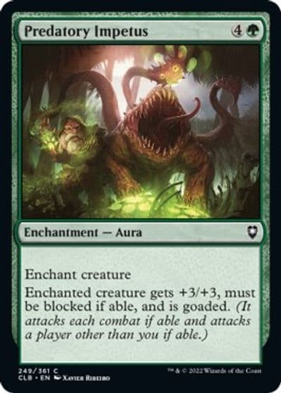 Predatory Impetus Commander Legends: Battle for Baldur's Gate Magic card