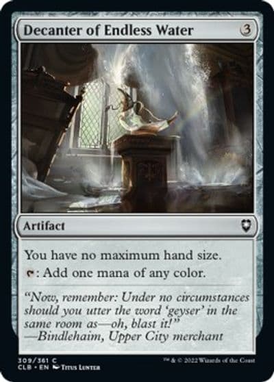 Decanter of Endless Water Commander Legends: Battle for Baldur's Gate Magic card