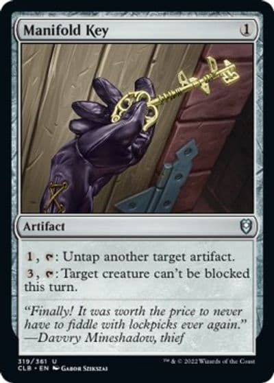 Manifold Key Commander Legends: Battle for Baldur's Gate Magic card