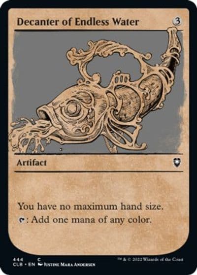 Decanter of Endless Water Showcase Commander Legends: Battle for Baldur's Gate Magic card