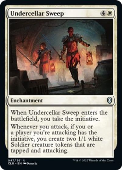 Undercellar Sweep Commander Legends: Battle for Baldur's Gate Magic card