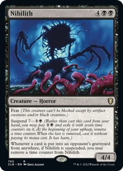 Nihilith Commander Legends: Battle for Baldur's Gate Magic card