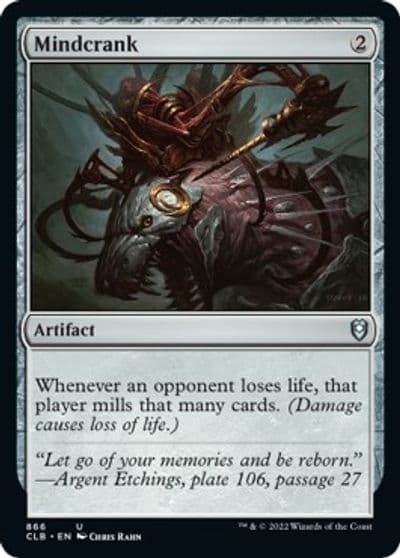 Mindcrank Commander Legends: Battle for Baldur's Gate Magic card