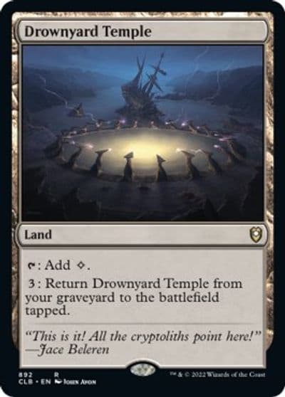 Drownyard Temple Commander Legends: Battle for Baldur's Gate Magic card