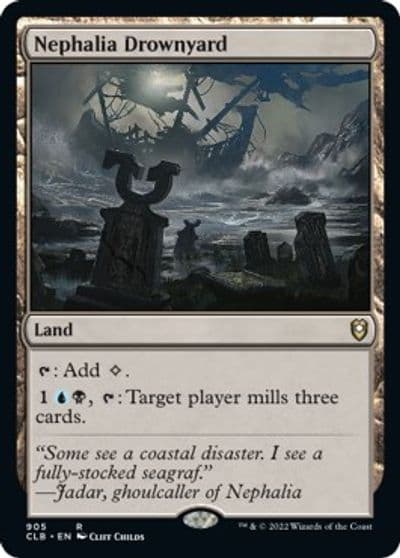 Nephalia Drownyard Commander Legends: Battle for Baldur's Gate Magic card
