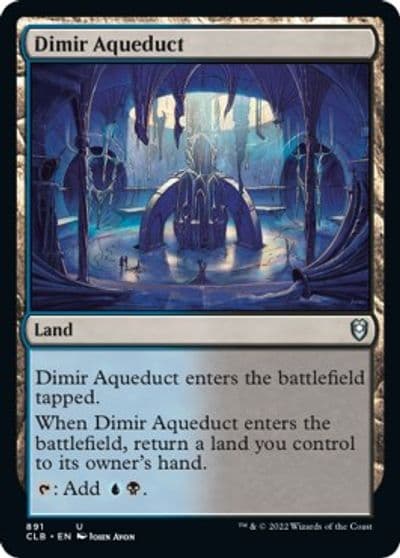 Dimir Aqueduct Commander Legends: Battle for Baldur's Gate Magic card