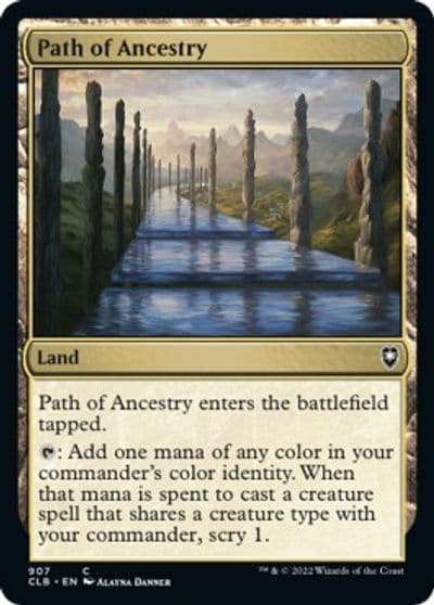 Path of Ancestry Commander Legends: Battle for Baldur's Gate Magic card