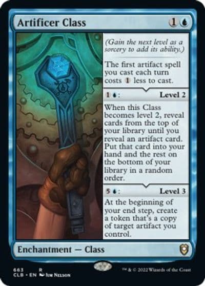 Artificer Class Commander Legends: Battle for Baldur's Gate Magic card