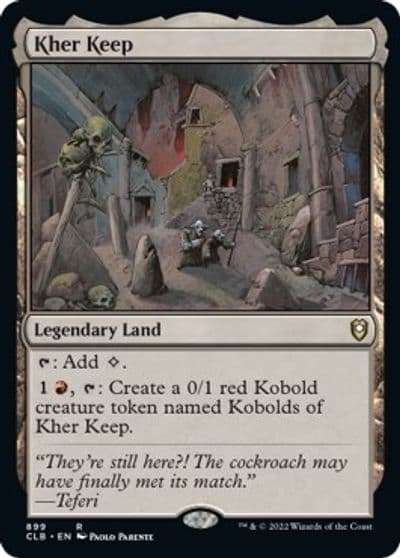 Kher Keep Commander Legends: Battle for Baldur's Gate Magic card