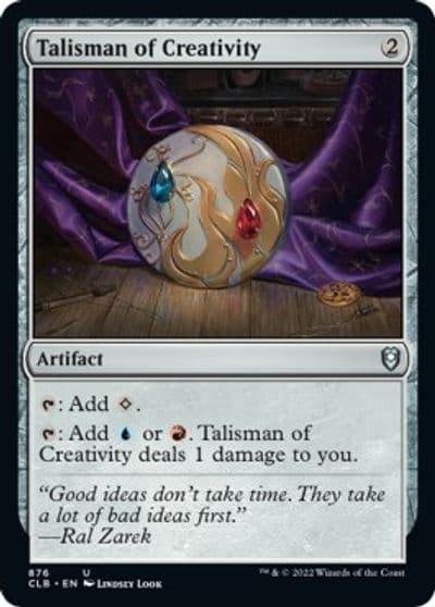 Talisman of Creativity Commander Legends: Battle for Baldur's Gate Magic card