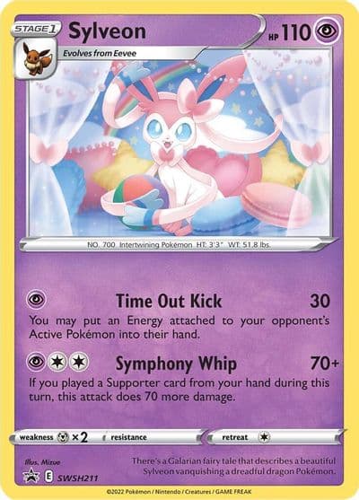 Sylveon - SWSH211 SWSH: Sword & Shield Promo Cards Pokemon card