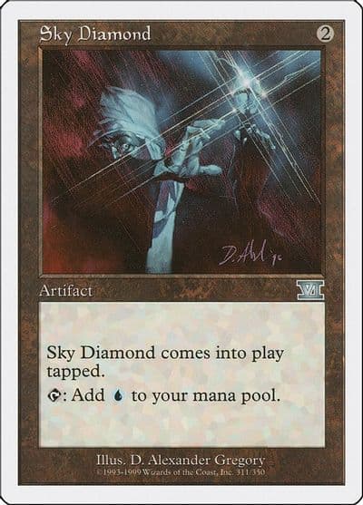 Sky Diamond Classic Sixth Edition Magic card