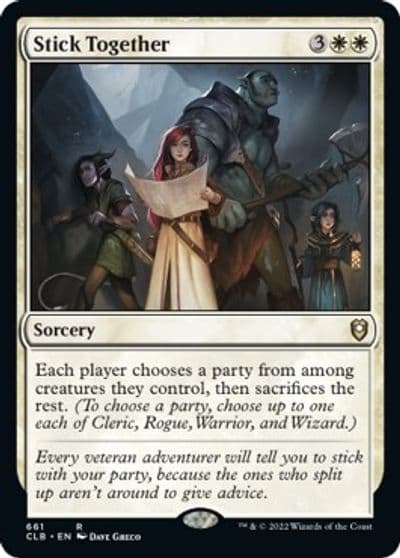 Stick Together Commander Legends: Battle for Baldur's Gate Magic card