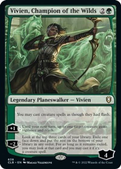 Vivien Champion of the Wilds Commander Legends: Battle for Baldur's Gate Magic card