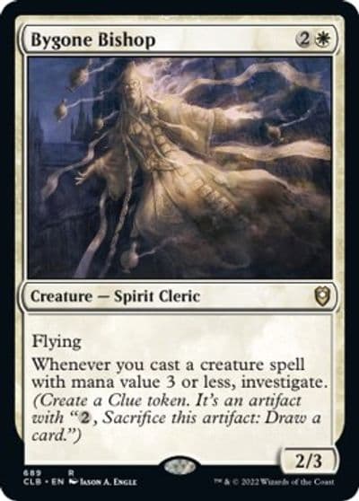 Bygone Bishop Commander Legends: Battle for Baldur's Gate Magic card