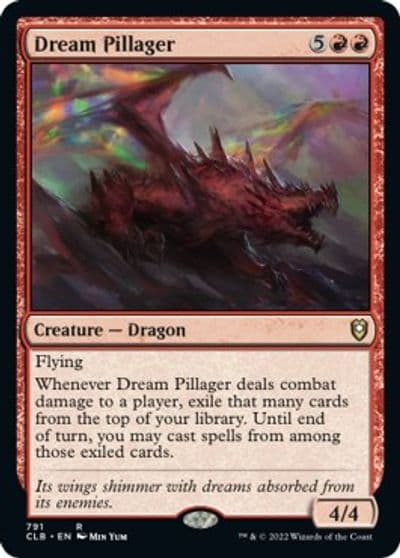 Dream Pillager Commander Legends: Battle for Baldur's Gate Magic card