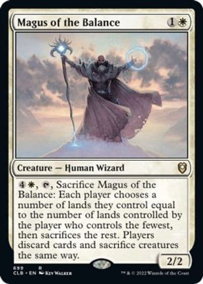 Magus of the Balance Commander Legends: Battle for Baldur's Gate Magic card