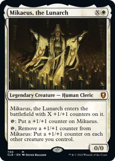 Mikaeus the Lunarch Commander Legends: Battle for Baldur's Gate Magic card