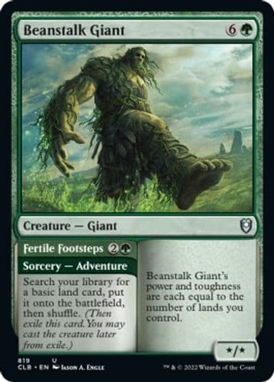 Beanstalk Giant Commander Legends: Battle for Baldur's Gate Magic card
