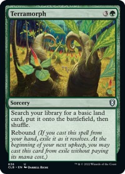 Terramorph Commander Legends: Battle for Baldur's Gate Magic card