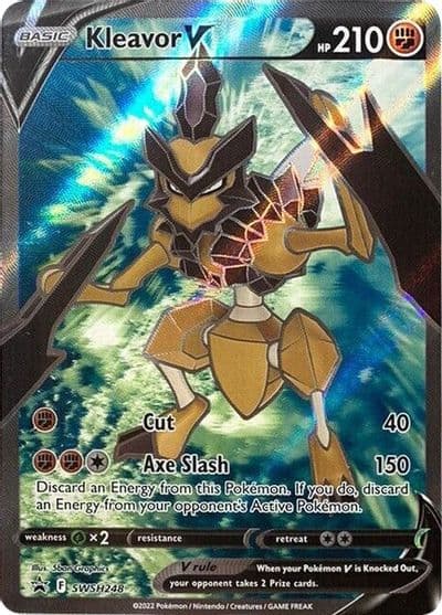 Kleavor V (Full Art) - SWSH248 SWSH: Sword & Shield Promo Cards Pokemon card