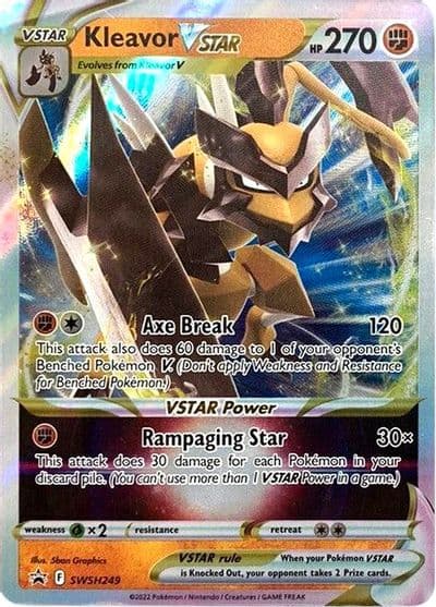 Kleavor VSTAR - SWSH249 SWSH: Sword & Shield Promo Cards Pokemon card