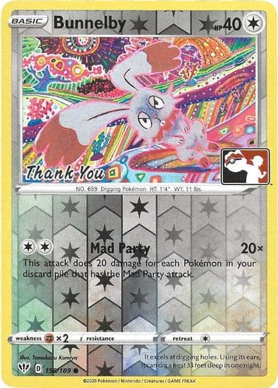Bunnelby (Thank You Promo) Miscellaneous Cards & Products Pokemon card