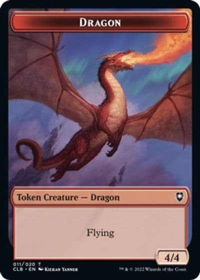 Dragon Token Commander Legends: Battle for Baldur's Gate Magic card