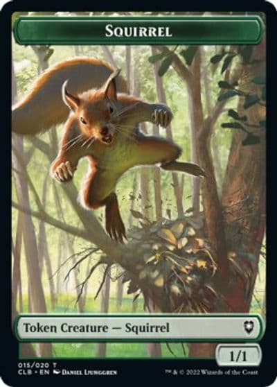 Squirrel Token Commander Legends: Battle for Baldur's Gate Magic card
