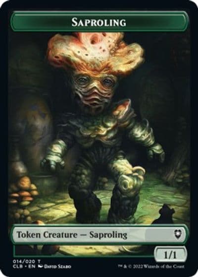 Saproling Token Commander Legends: Battle for Baldur's Gate Magic card