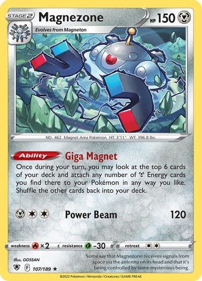 Magnezone Deck Exclusives Pokemon card