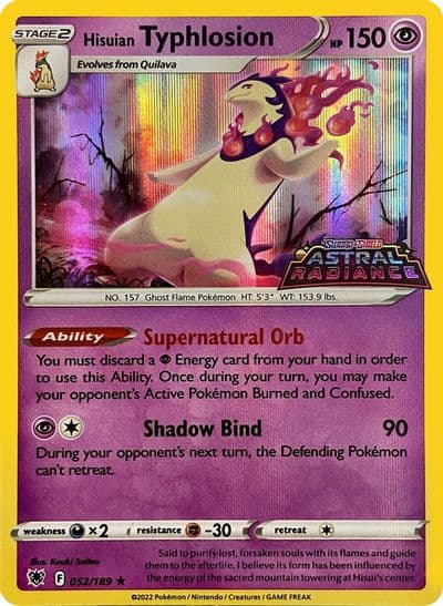 Hisuian Typhlosion (GameStop Exclusive) Miscellaneous Cards & Products Pokemon card