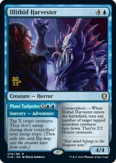 Illithid Harvester Prerelease Cards Magic card