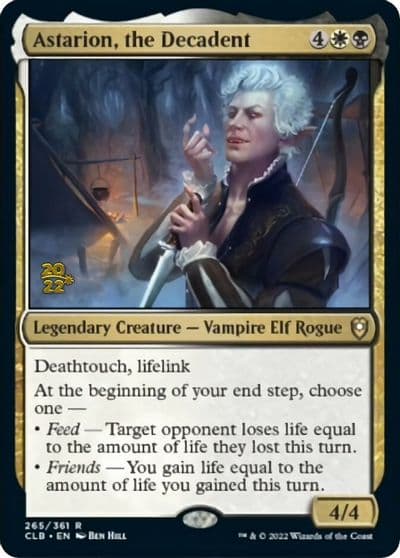 Astarion the Decadent Prerelease Cards Magic card