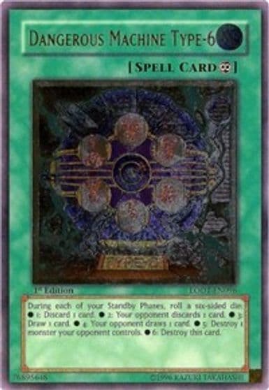 Dangerous Machine Type 6 UTR Light of Destruction Yu-Gi-Oh! card