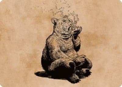 Wilson Refined Grizzly Art Card Art Series: Commander Legends: Battle for Baldur's Gate Magic card