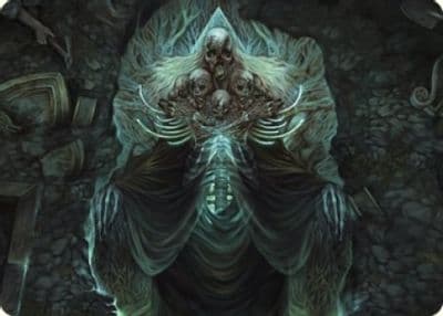 Myrkul Lord of Bones Art Card 39 81 Art Series: Commander Legends: Battle for Baldur's Gate Magic card