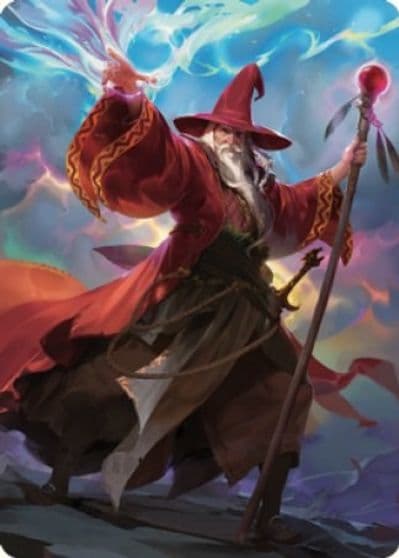 Elminster Art Card 36 81 Art Series: Commander Legends: Battle for Baldur's Gate Magic card