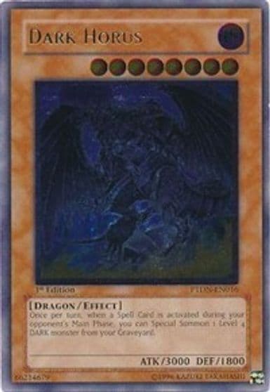 Dark Horus UTR Phantom Darkness Yu-Gi-Oh! card