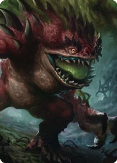 Hezrou Art Card Art Series: Commander Legends: Battle for Baldur's Gate Magic card