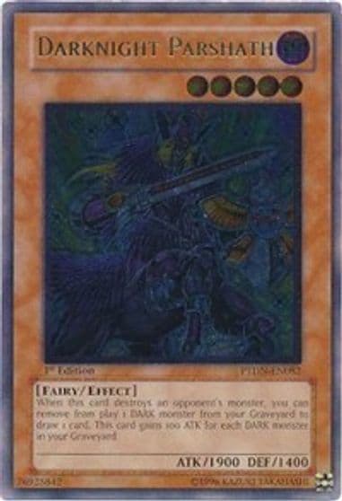 Darknight Parshath UTR Phantom Darkness Yu-Gi-Oh! card