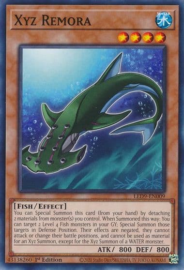 Xyz Remora Legendary Duelists: Duels From the Deep Yu-Gi-Oh! card