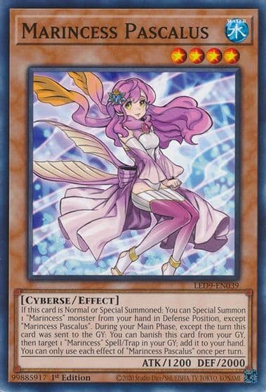 Marincess Pascalus Legendary Duelists: Duels From the Deep Yu-Gi-Oh! card