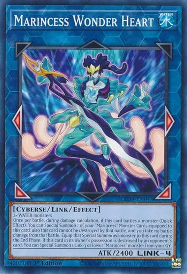 Marincess Wonder Heart Legendary Duelists: Duels From the Deep Yu-Gi-Oh! card