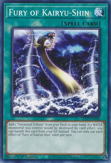 Fury of Kairyu Shin Legendary Duelists: Duels From the Deep Yu-Gi-Oh! card